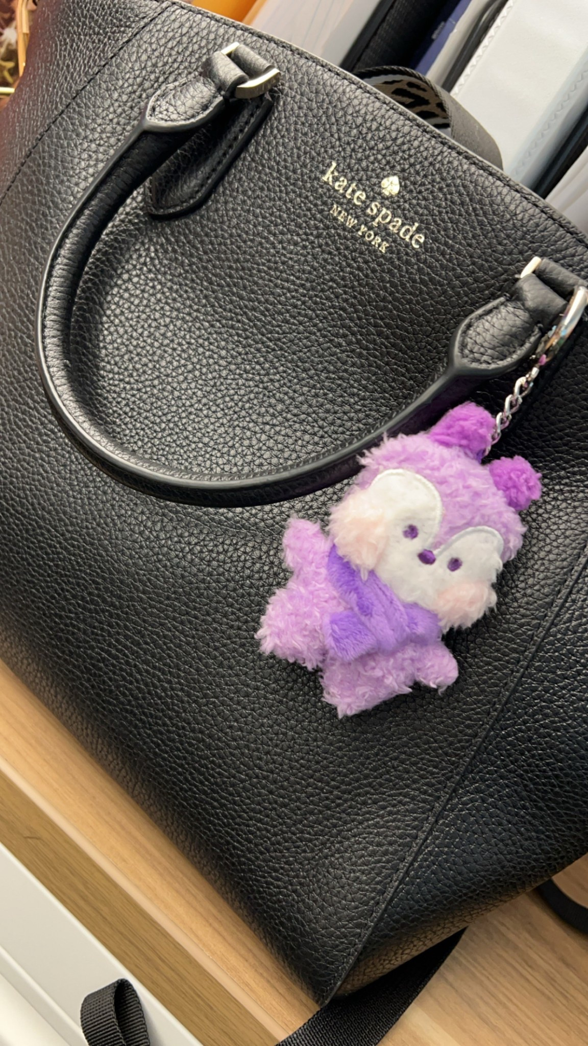 Had to accessorize my Kate Spade bag with my Mini Mang. BTS fans, if you know, you know. BT21

#LTKItBag #LTKStyleTip