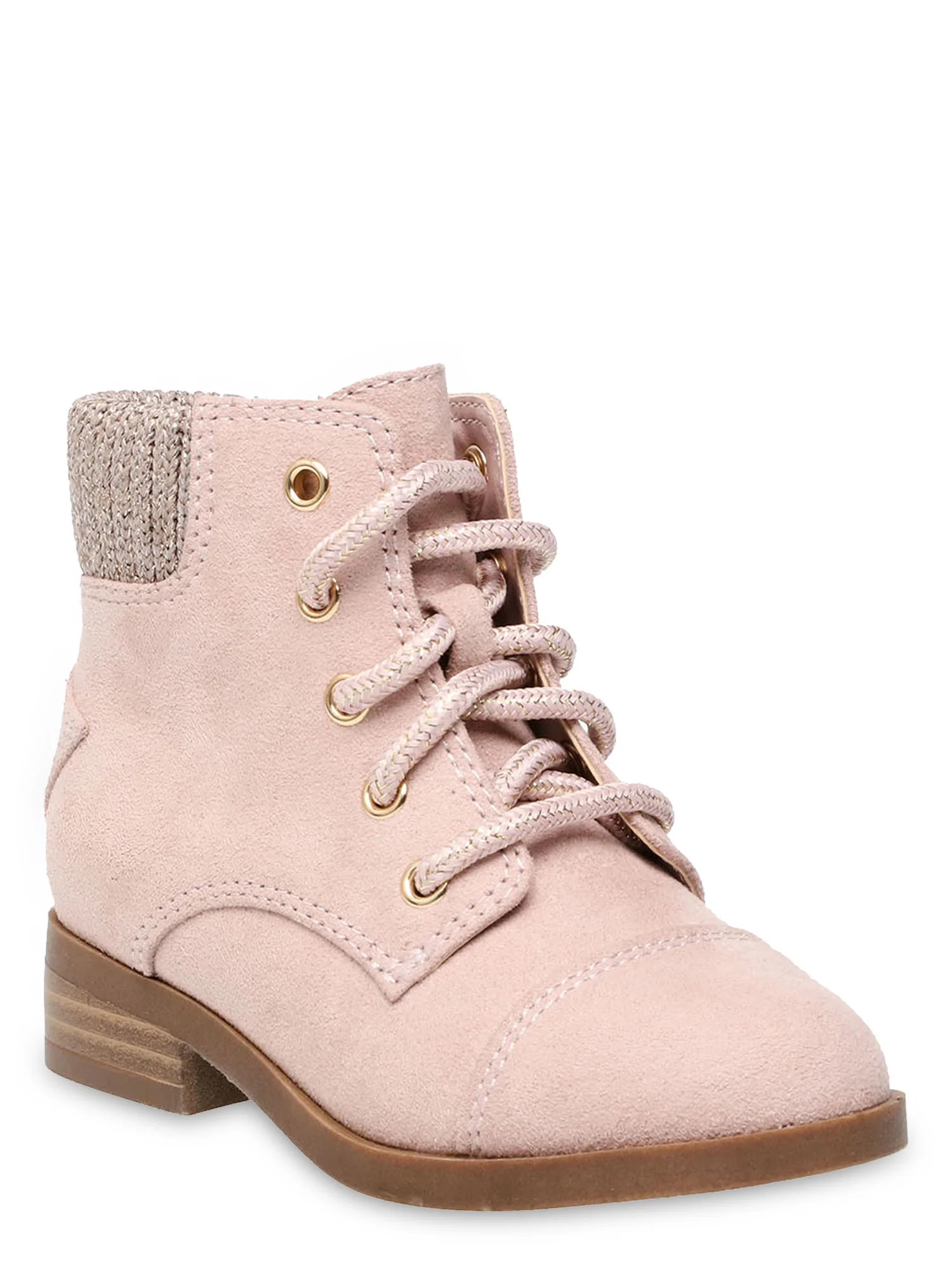 Wonder Nation Sweater Cuff Heeled Booties (Toddler Girls) | Walmart (US)