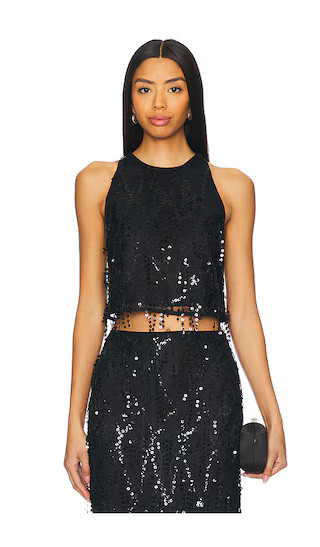 x REVOLVE Padma Top in Black | Revolve Clothing (Global)