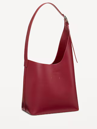 Asymmetrical Structured Tote Bag | Old Navy (US)