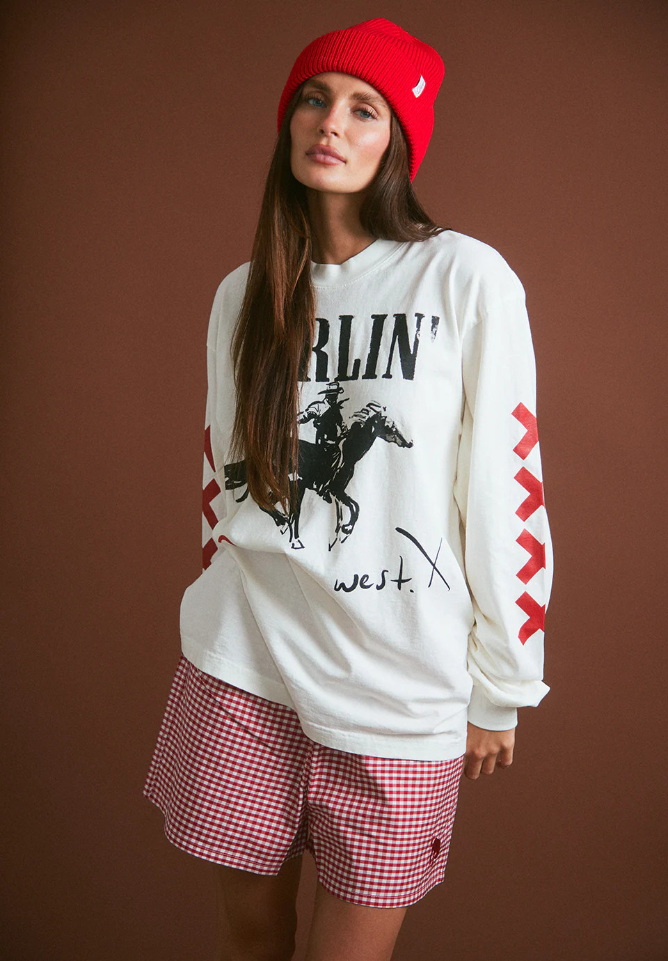 HORSEMAN Long Sleeve - Ivory | Darlin'