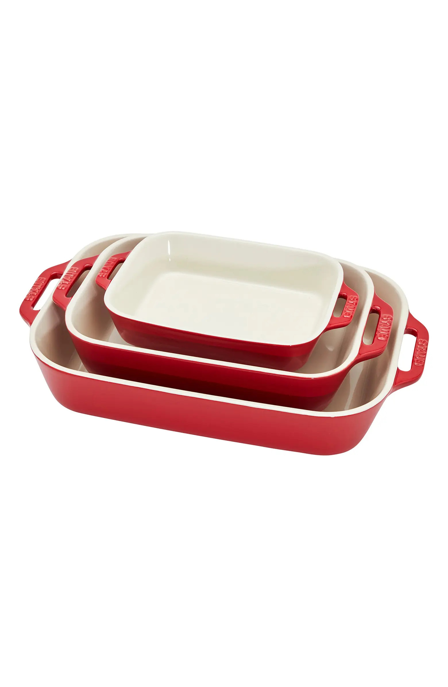 3-Piece Ceramic Rectangular Baking Dishes | Nordstrom