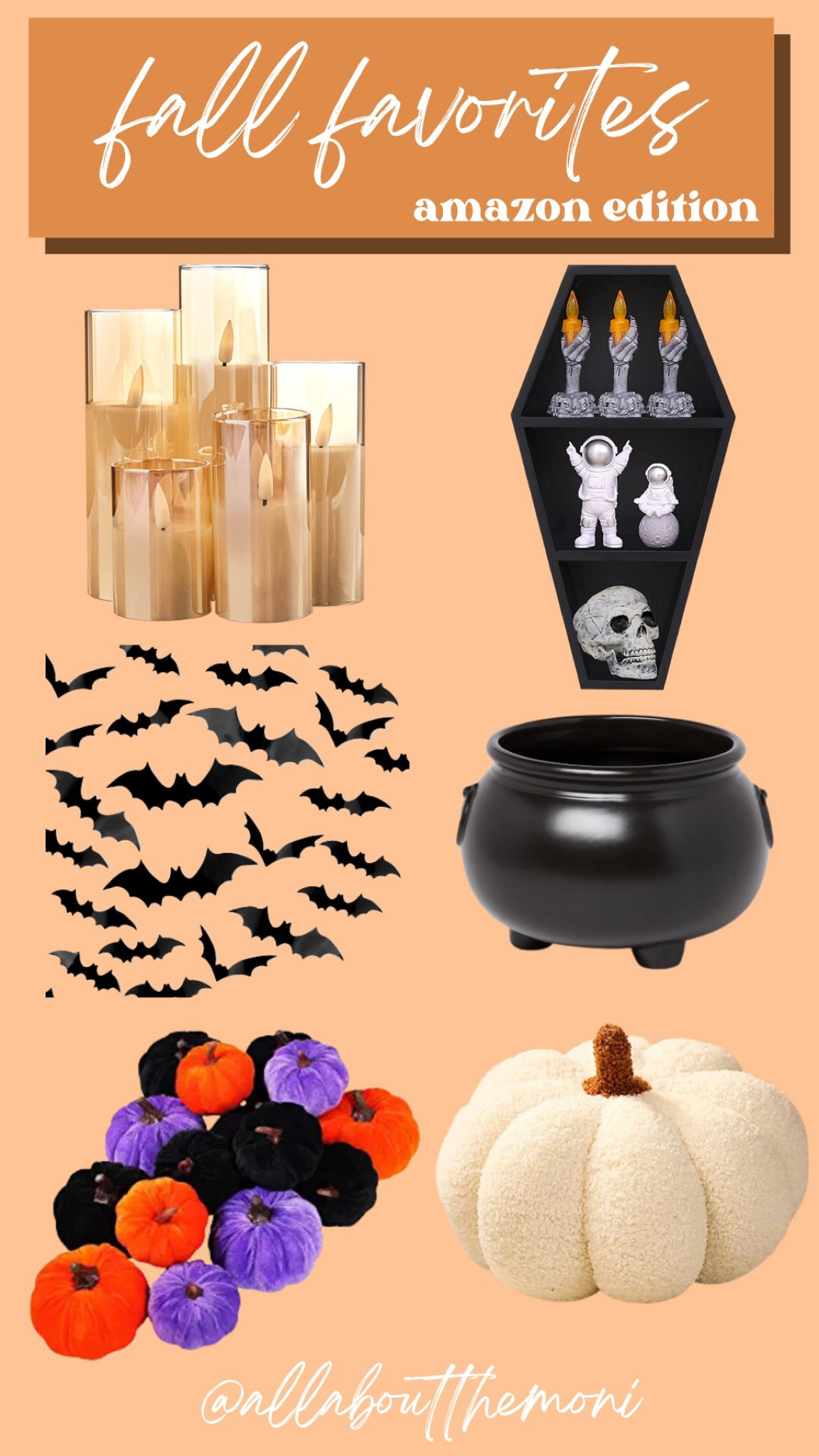 𝚂𝚙𝚘𝚘𝚔𝚢 𝚜𝚎𝚊𝚜𝚘𝚗 𝚒𝚜 𝙷𝙴𝚁𝙴 ☠︎︎  I’m stoked to decorate my home w/ these awesome finds! 

#LTKhome #LTKHalloween #LTKSeasonal