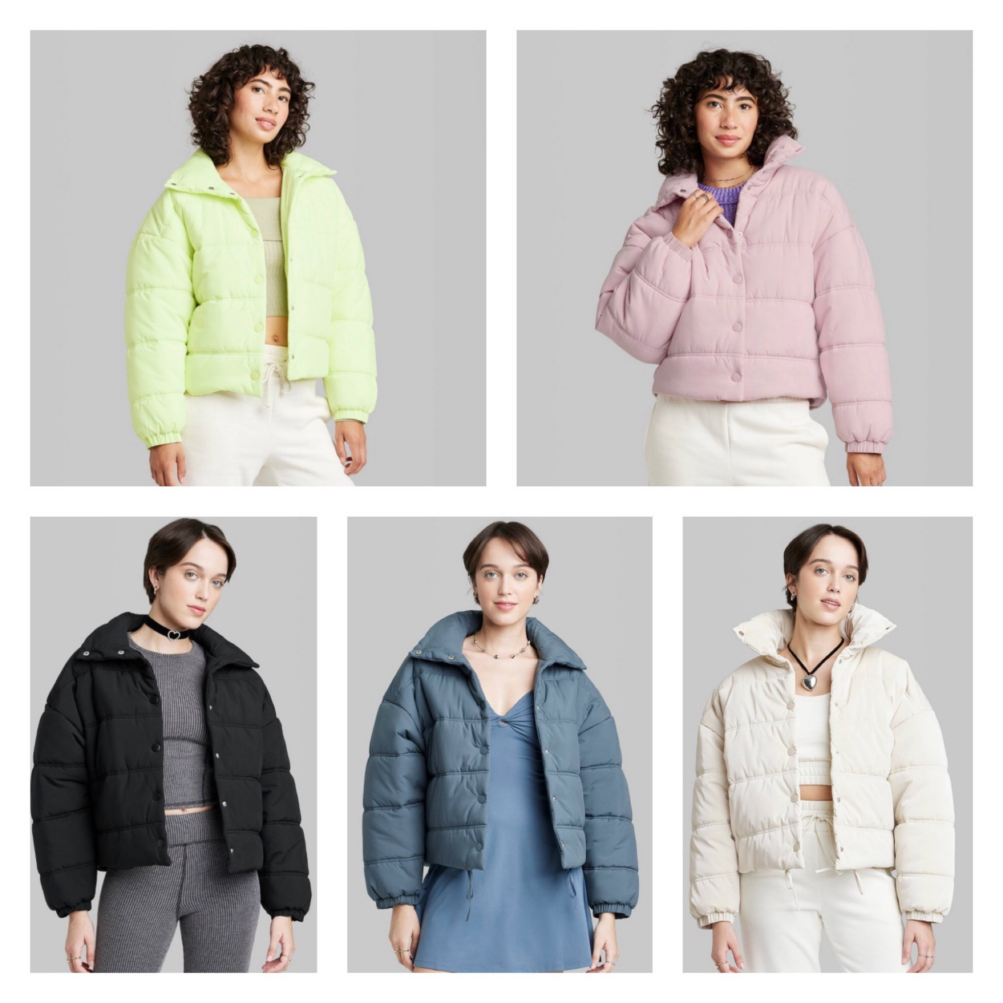 Duvet Puffer Jackets at 🎯

☀️ Pink, Dark Blue
❄️ Black, Vibrant Yellow, Cream
🌷 Cream

#LTKstyletip #LTKfindsunder50 #LTKSeasonal