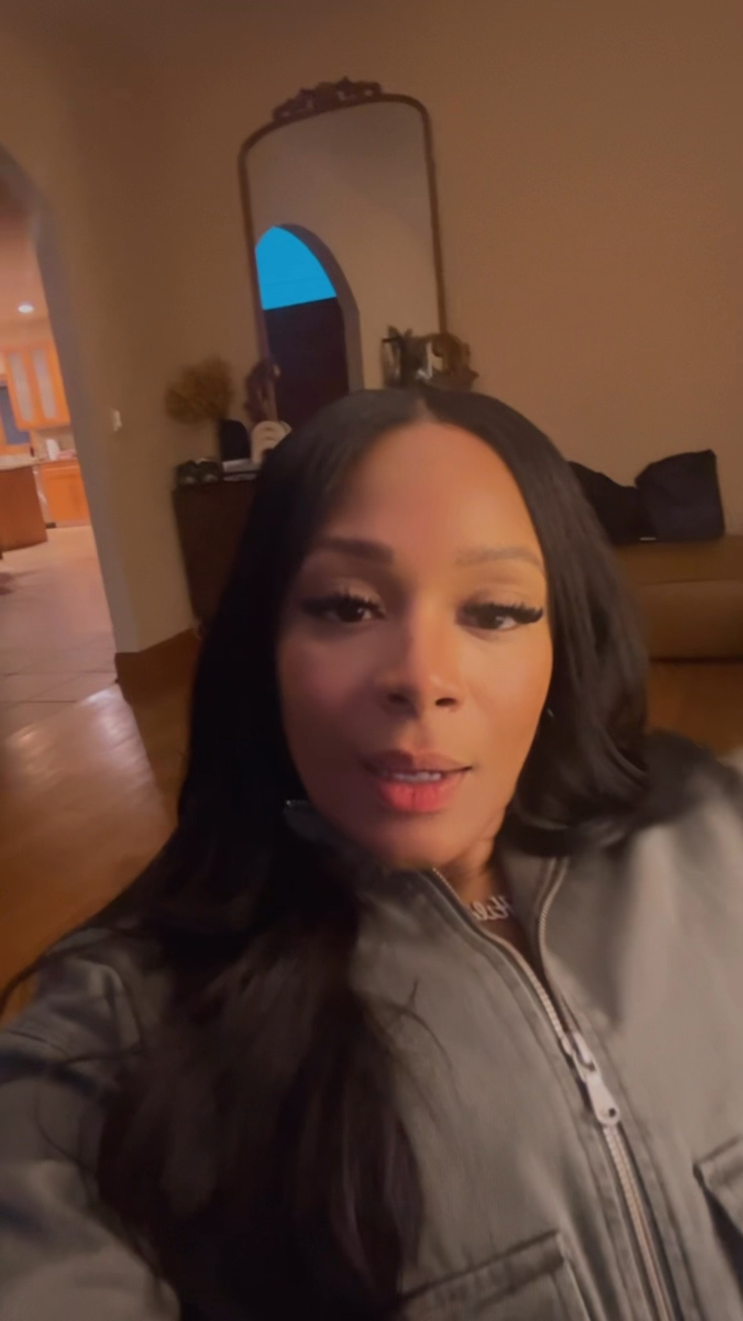 Walmart cargo set! Wearing a medium in pants, small in jacket 