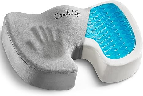 ComfiLife Gel Enhanced Seat Cushion – Office Chair Cushion – Non-Slip Gel & Memory Foam Coccy... | Amazon (US)