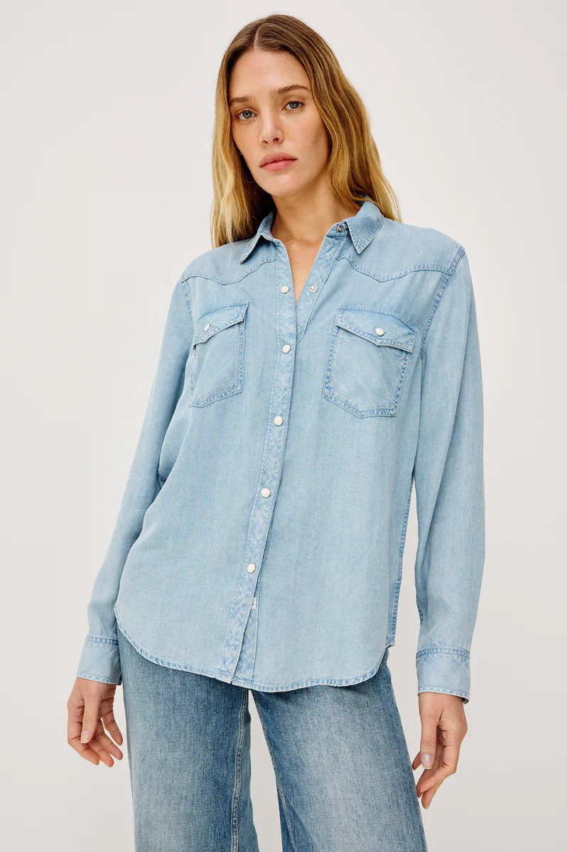 REMI SHIRT - MEDIUM INDIGO | Rails