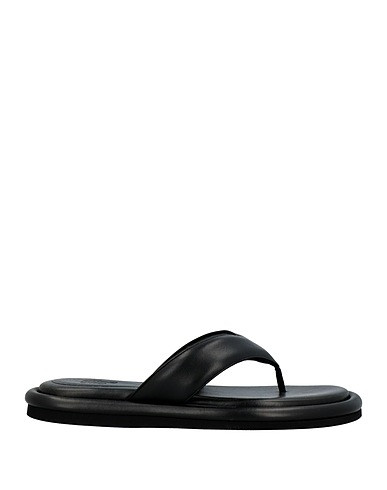 GIA BORGHINI  | Black Women‘s Flip Flops  | YOOX | YOOX (US)