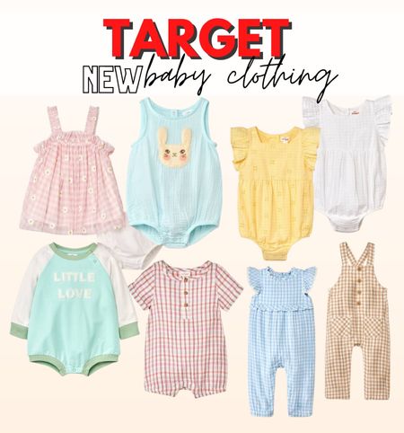 Target new baby clothing arrivals, baby Easter outfit 

#LTKbump #LTKSeasonal #LTKbaby