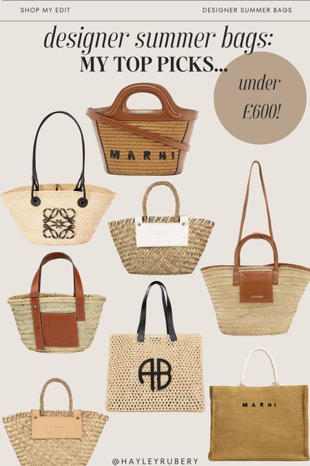 Designer summer bags: under £600 edit 🤎 #Designerbag #summerbag #summerbaga 

#LTKsummer #LTKbag #LTKuk