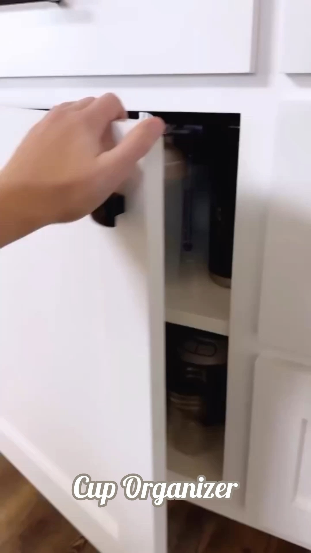 Great way to organize and store your tumblers and cups! 

Organization finds | cup organizer || kitchen finds 

#LTKHome #LTKVideo #LTKFindsUnder50