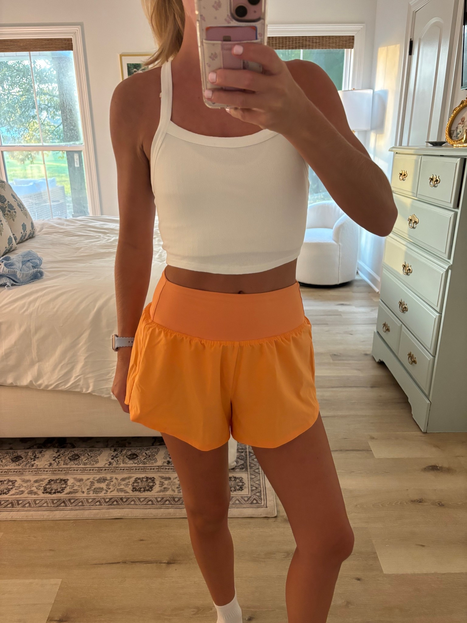 Loveee these orange shorts!! SO soft & also on sale 🧡🧡

#LTKActive #LTKStyleTip #LTKFindsUnder100