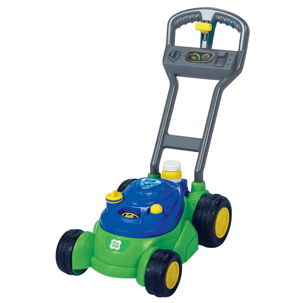 Play Day Push N Bubble Mower Toy with 4oz Solution | Walmart (US)