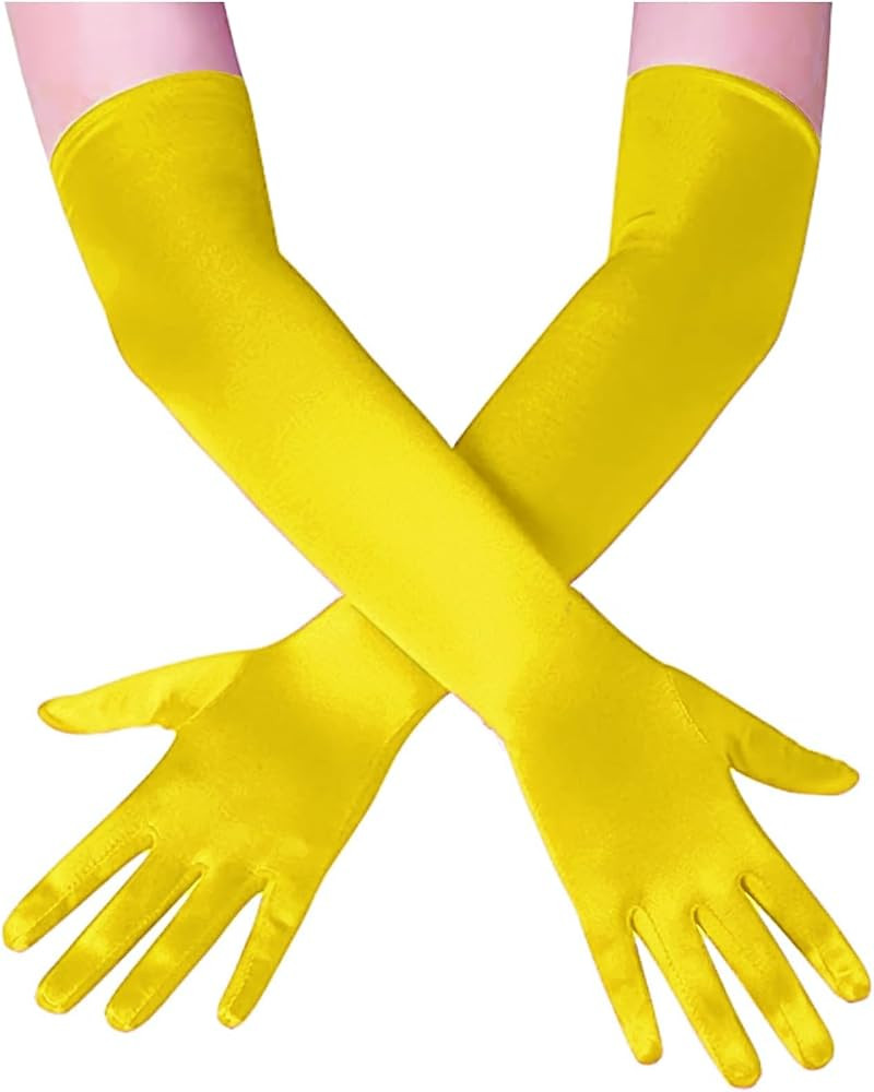 Long Opera Gloves for for Women 1920s Tea Party, Wedding, Cosplay, Bridgerton Costume Dress | Amazon (US)