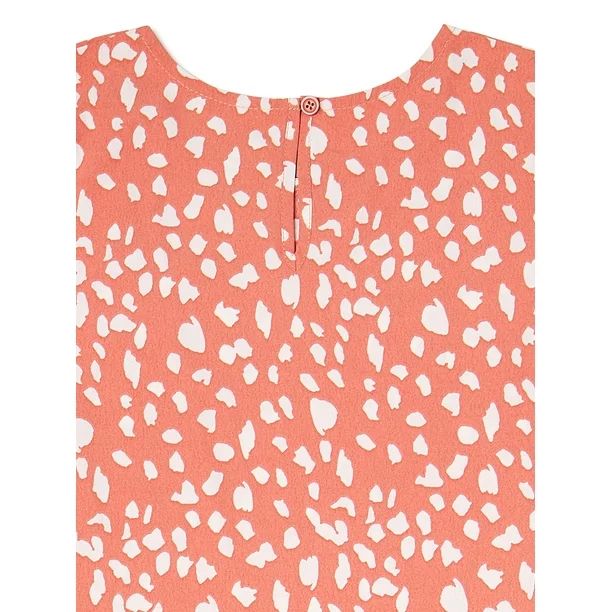 Wonder Nation Girls Asymmetrical Dress, Sizes 4-18 & Plus | Walmart (US)