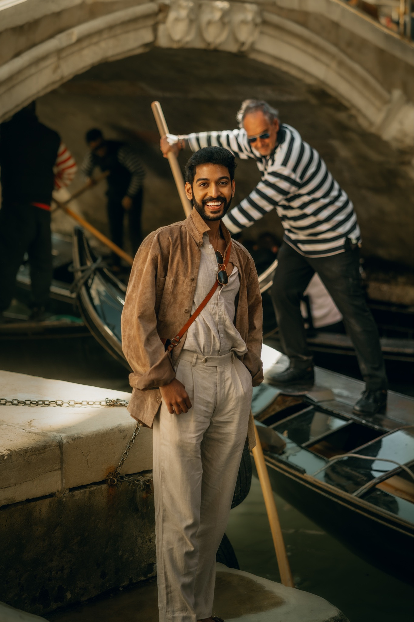 Monochromatic Linen on linen, suede jacket and leather bag - Italy Travels - vacation ootd men’s style inspo chic style for men 

#LTKmens #LTKstyletip #LTKbeauty