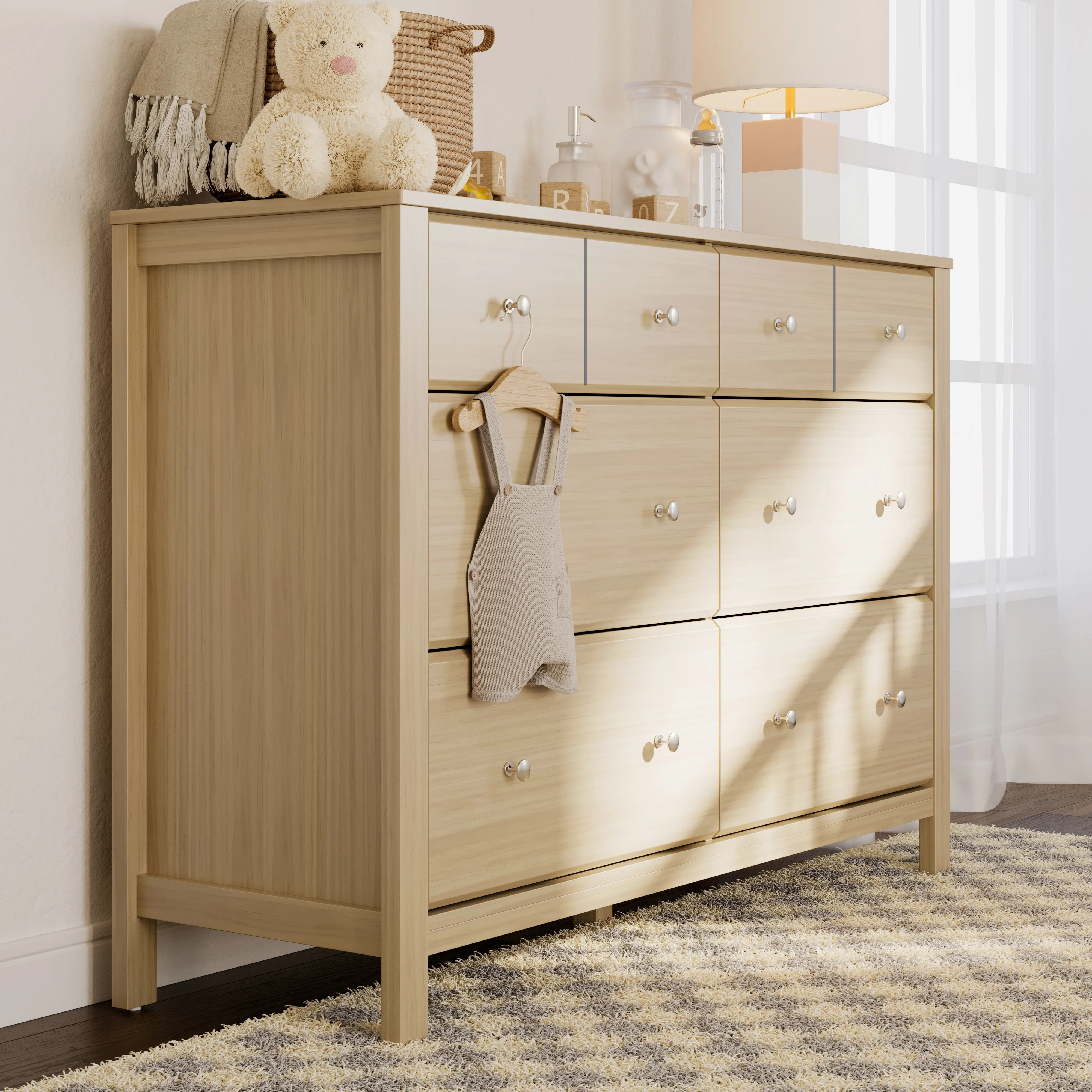 Horizon 6 Drawer Double Dresser | Wayfair North America