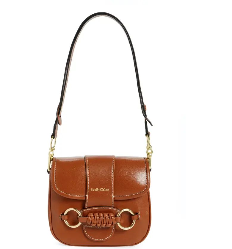 Saddie Leather Shoulder Bag | Nordstrom