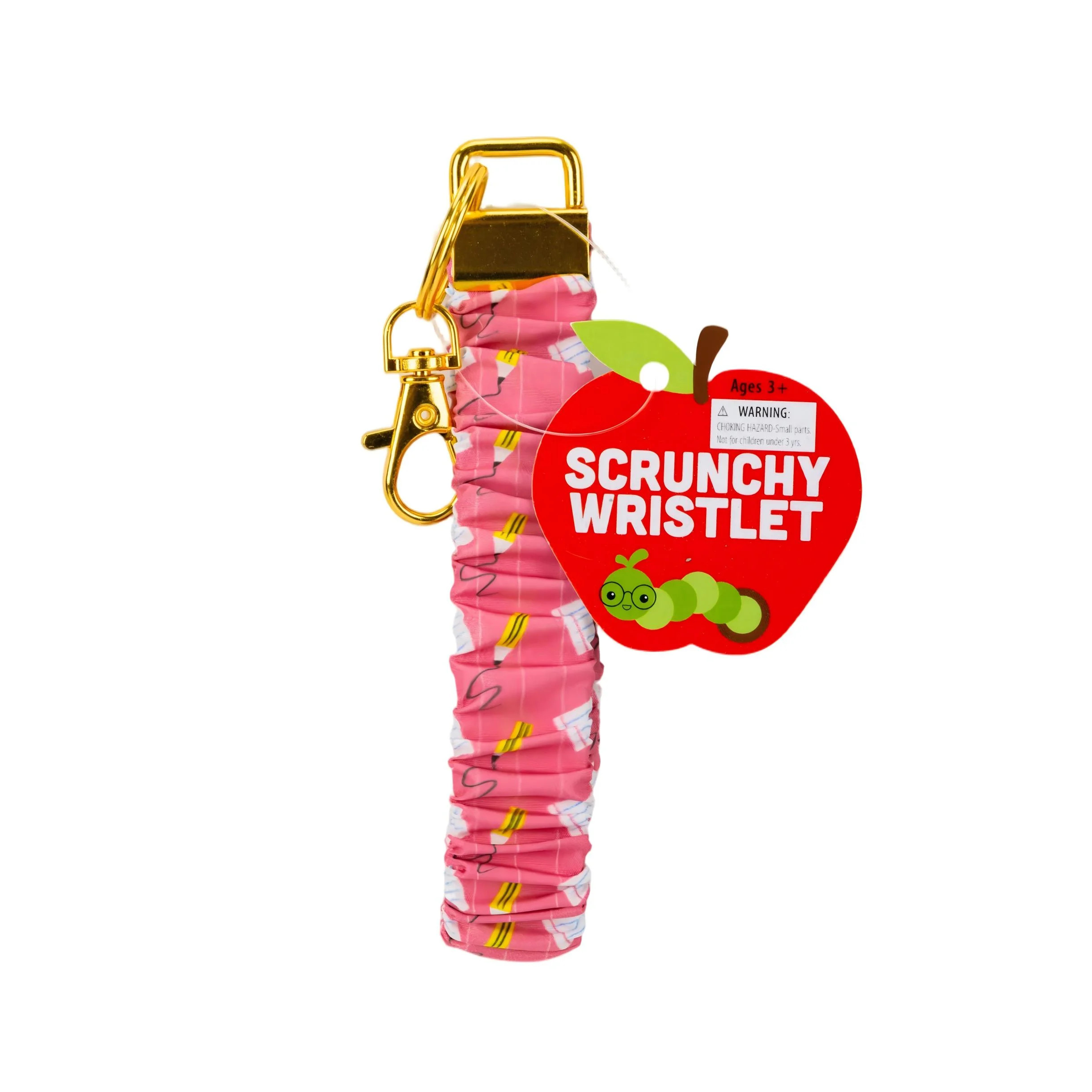 School-Themed Pink Scrunchy Wristlet | Walmart (US)