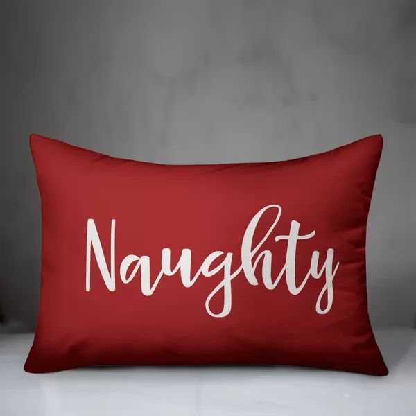 Rona Naughty Lumbar Pillow | Wayfair North America