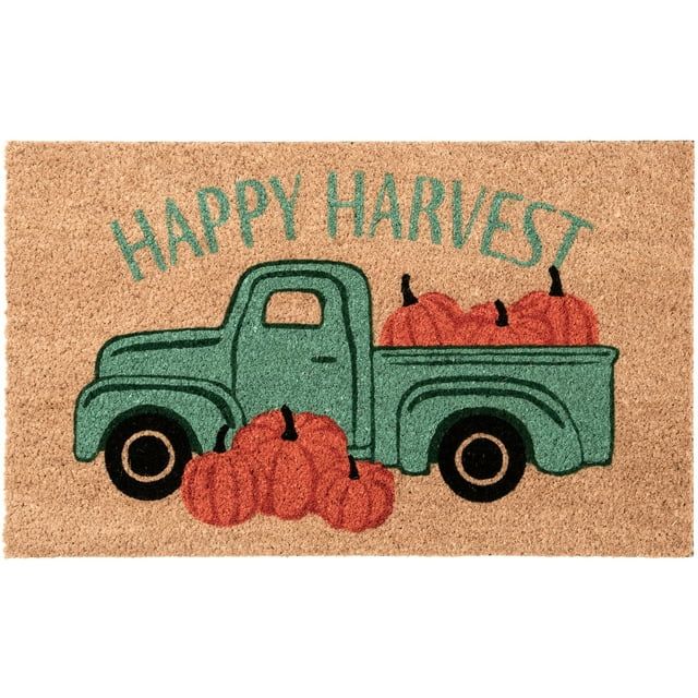 Way to Celebrate 18x30 Truck Outdoor Coir Mat | Walmart (US)