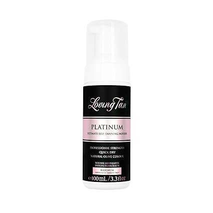 Loving Tan Platinum Mousse, Dark - Streak Free, Natural Looking, Professional Strength Sunless Ta... | Amazon (US)