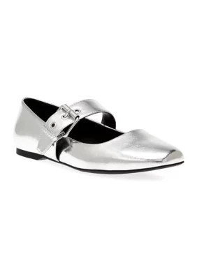 DV Dolce Vita Women's Mellie Flats, Silver, 9.5M | Belk