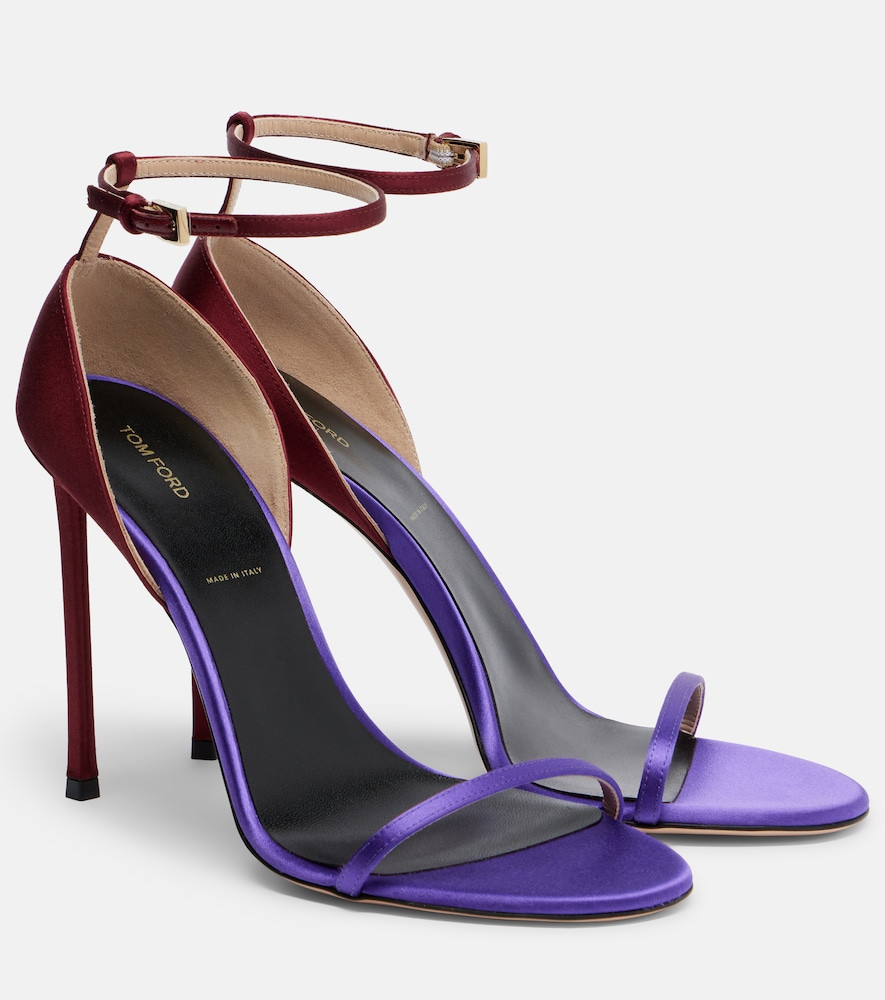 Tom Ford Vertigo satin sandals | Mytheresa (UK)