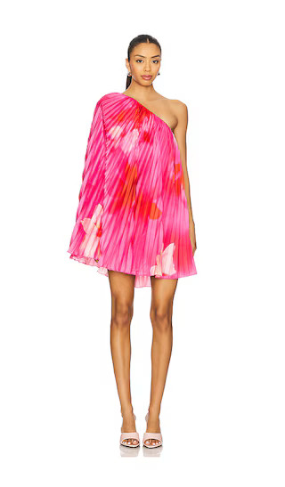 Gia Mini Dress in Pink Floral Multi | Revolve Clothing (Global)