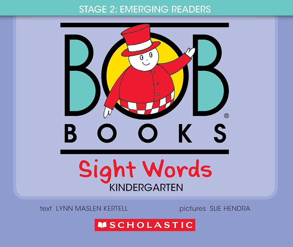 Bob Books - Sight Words Kindergarten Hardcover Bind-Up | Phonics, Ages 4 and up, Kindergarten (St... | Amazon (US)