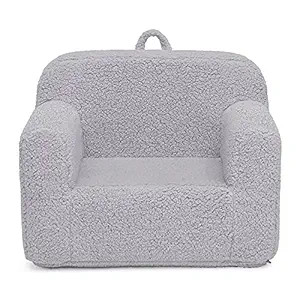 Delta Children Cozee Sherpa Chair, Grey | Amazon (US)