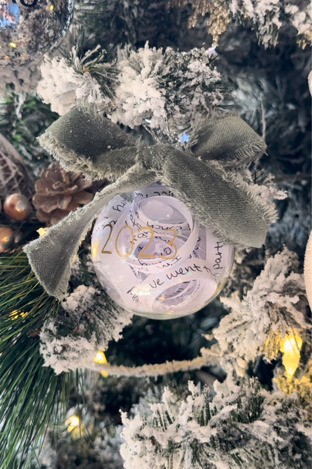 Yearly Memory Ornament 

#LTKSeasonal #LTKfamily #LTKHoliday