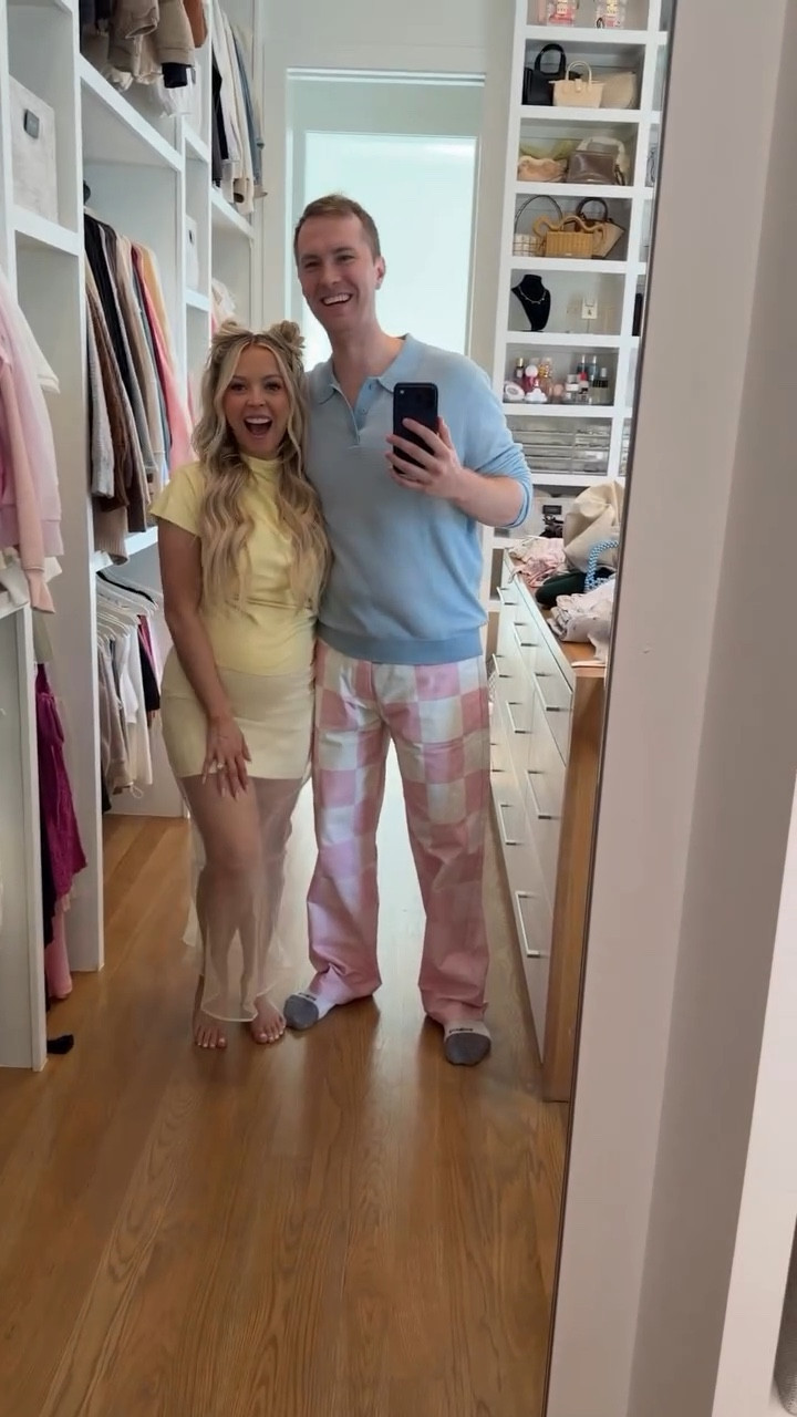 6 weeks postpartum update 💛 Linking my yellow set and Tay’s outfit of the day!

#LTKmomlife #LTKMens #LTKootd