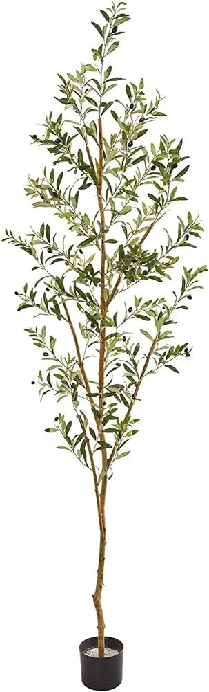 Nearly Natural 82” Olive Artificial Silk Trees Green | Amazon (US)
