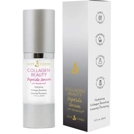 Collagen Beauty Peptide Serum 30ml Anti-aging with Neodermyl and Tripeptide Collagen Boosters and Hydrating Cream | Walmart (US)