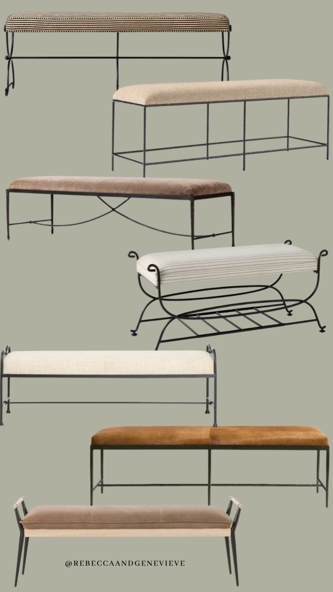 Benches for different budgets, perfect for a bedroom

#LTKHome