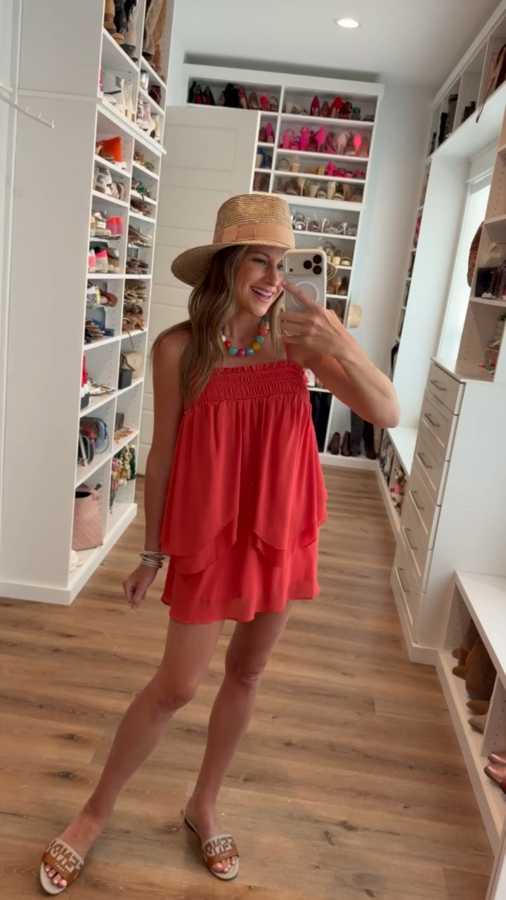 In a small set, necklace, sandals, hat and accessories - fits tts.

#LTKootd #LTKgrwm #LTKSeasonal