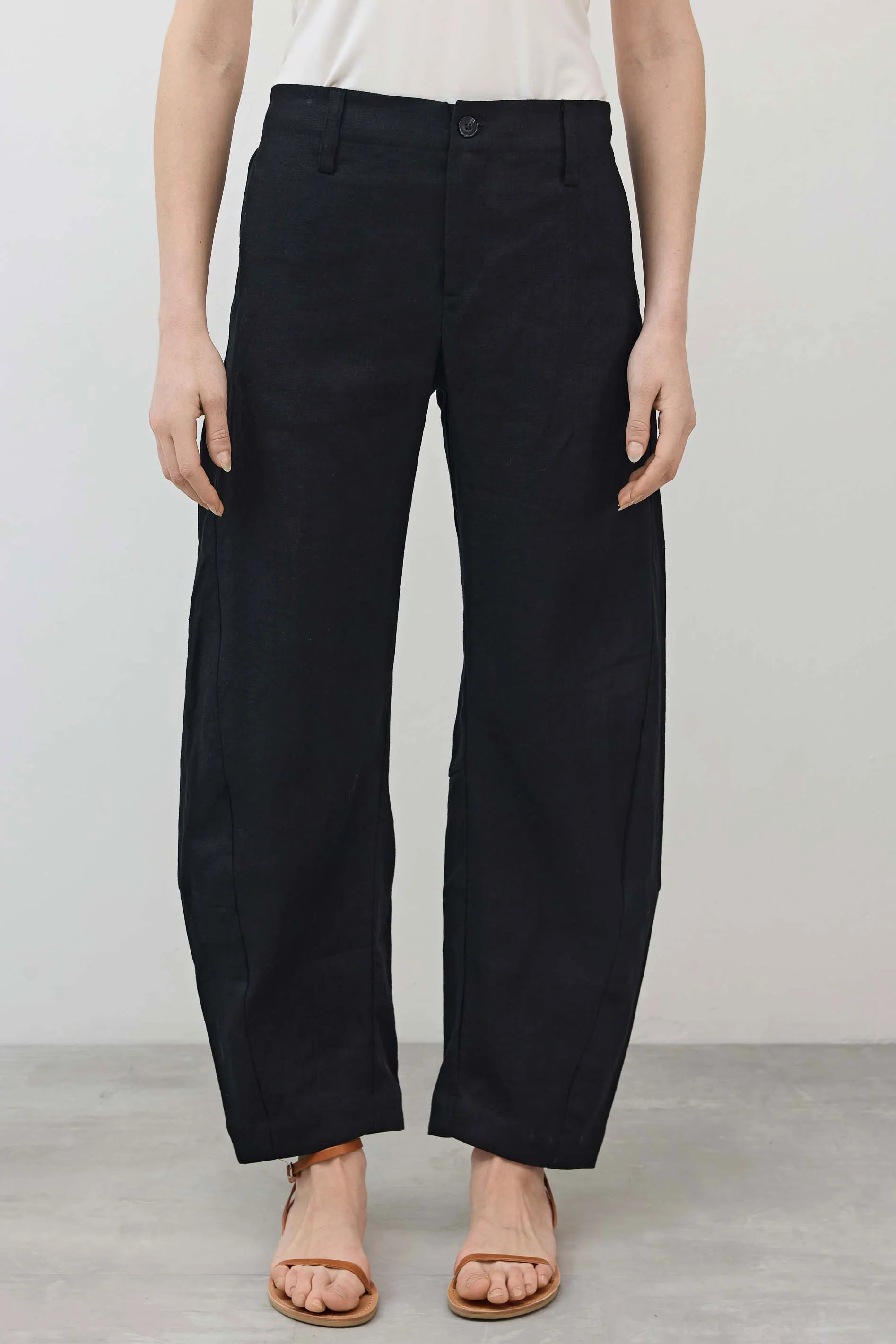 The Uptown Loose Linen Pants | Ruti