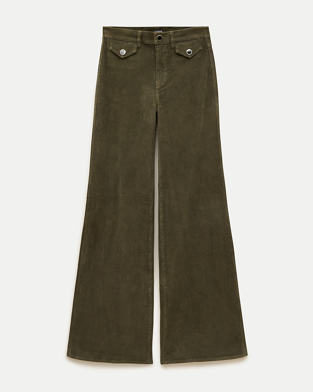 Wide-leg trouser in stretch corduroy | J. Crew US