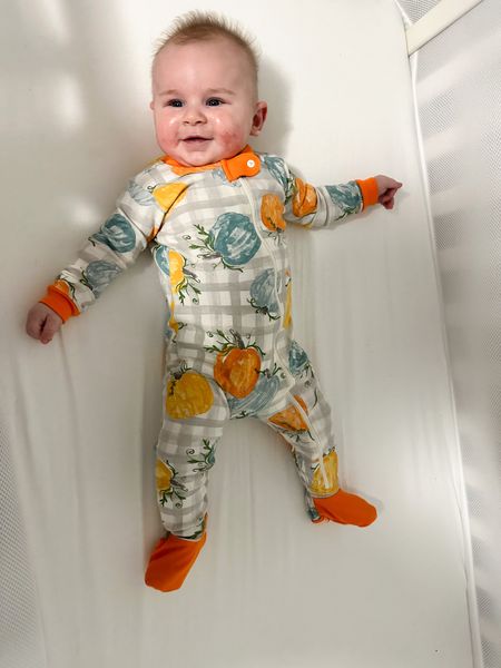 Baby boy fall pajamas Burt’s bees organic pumpkin pajamas festive autumn fall Halloween 

#LTKfamily #LTKbaby #LTKSeasonal