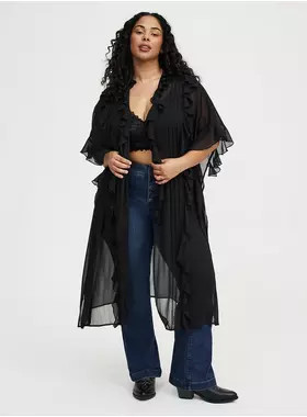 Ruffle Kimono | Torrid (US & Canada)