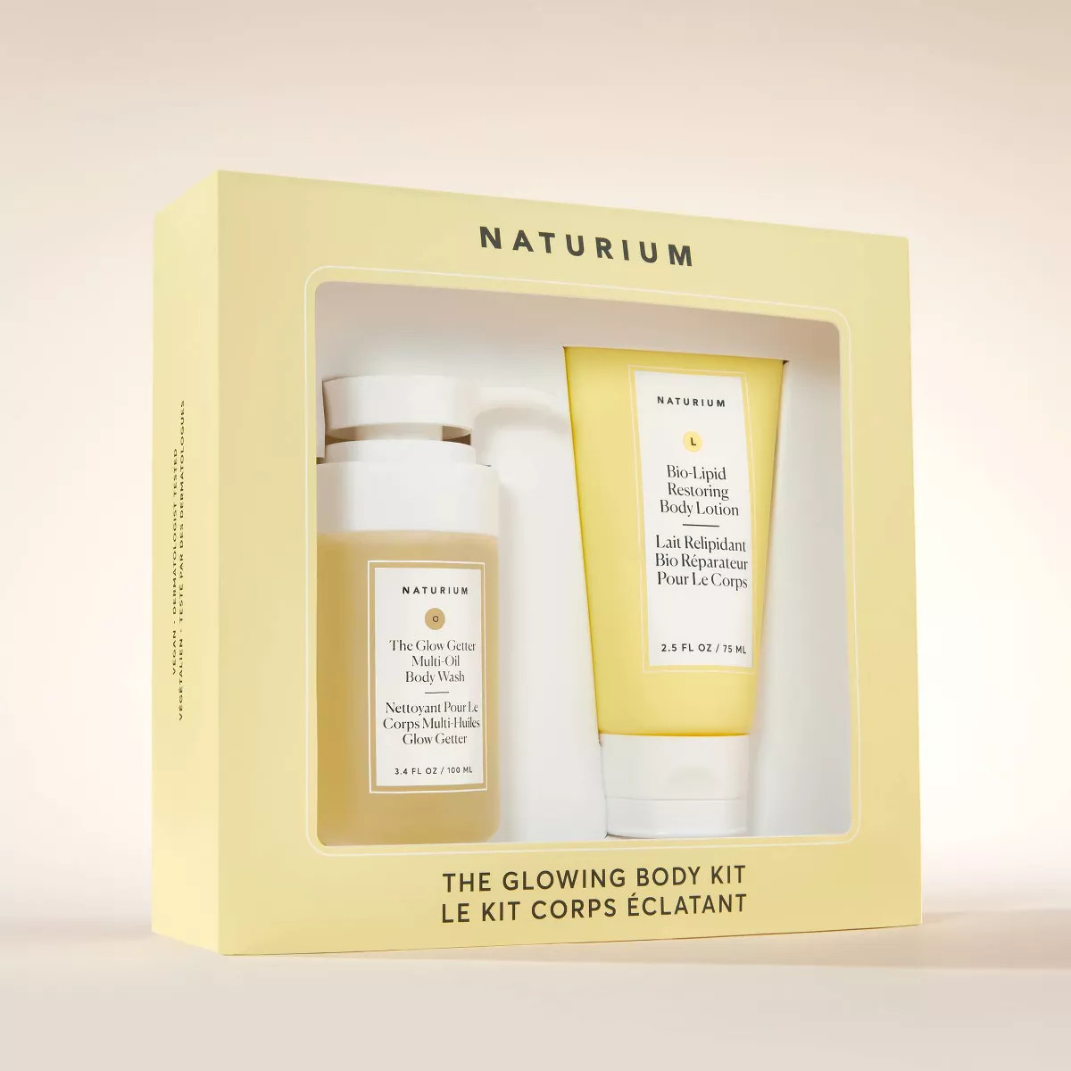 Naturium Glowing Body Holiday 23' Skincare Gift Set - 2pc | Target