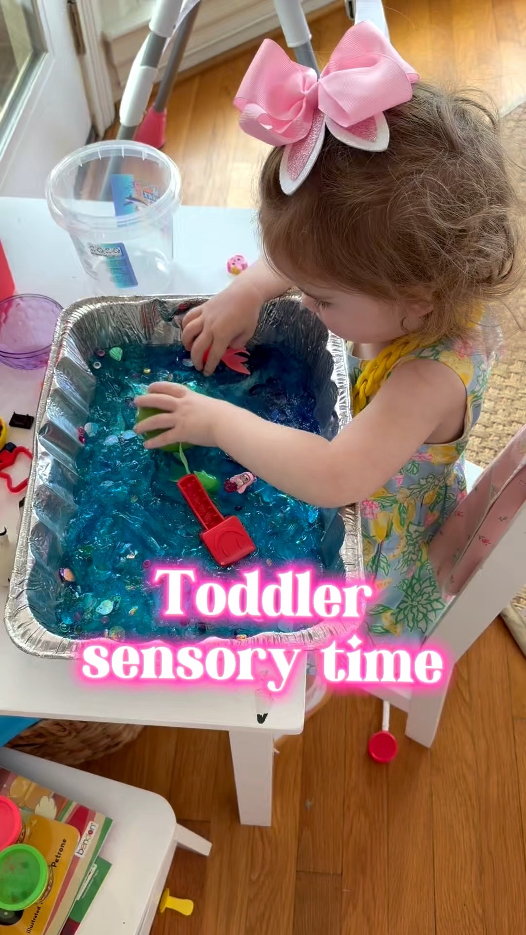 Under the Sea Sensory Play 🐚💙 Ocean Slime Activity for Kids


The sweetest little under-the-sea sensory setup 🐠💦 This blue crunchy slime bucket was such a hit—perfect for scooping, mixing, and adding all the fun ocean-themed pieces 🐚✨ We poured it into a tray for easy play and it kept her entertained forever 🤍

Such a fun, mess-friendly activity for little ones and perfect for a cozy play-at-home day or rainy afternoon 🌊🫧 Everything is linked to recreate this adorable sensory bin! 💙🦀

#LTKKids #LTKmomlife #LTKdayinmylife