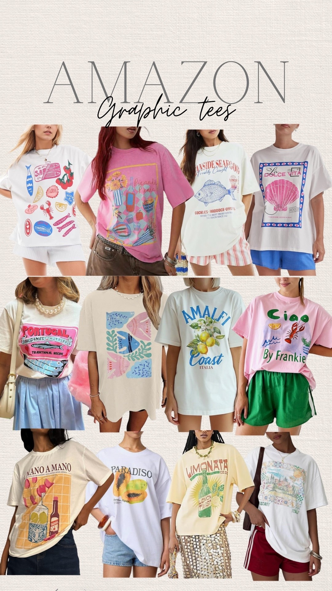 Amazon graphic tees

#LTKOver40 #LTKSaleAlert