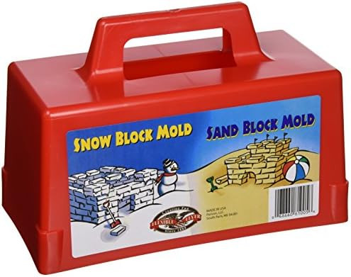 Flexible Flyer Snow Fort Building Block, Sand Castle Mold, Beach Toy Brick Form, 1 Mold (605) | Amazon (US)