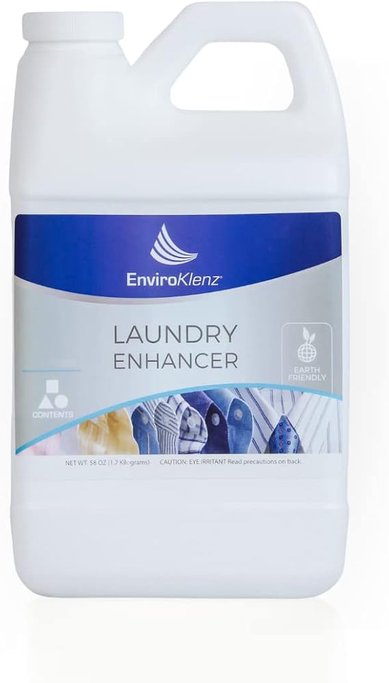 EnviroKlenz Laundry Enhancer Odor Eliminator, Liquid, 30 Loads | Removes Chemical, Sweat, Perfume... | Amazon (US)