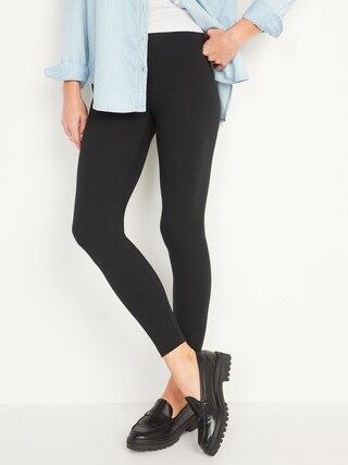 High-Waisted 7/8-Length Leggings For Women | Old Navy (US)