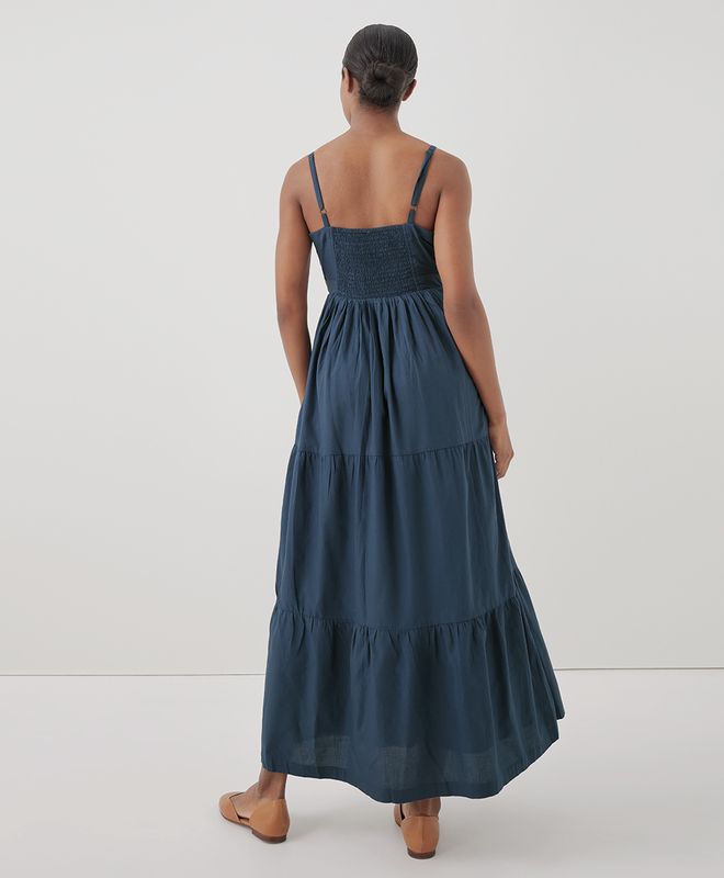 Women’s Sunset Light Gauze Cami Dress made with Organic Cotton | Pact | Pact Apparel