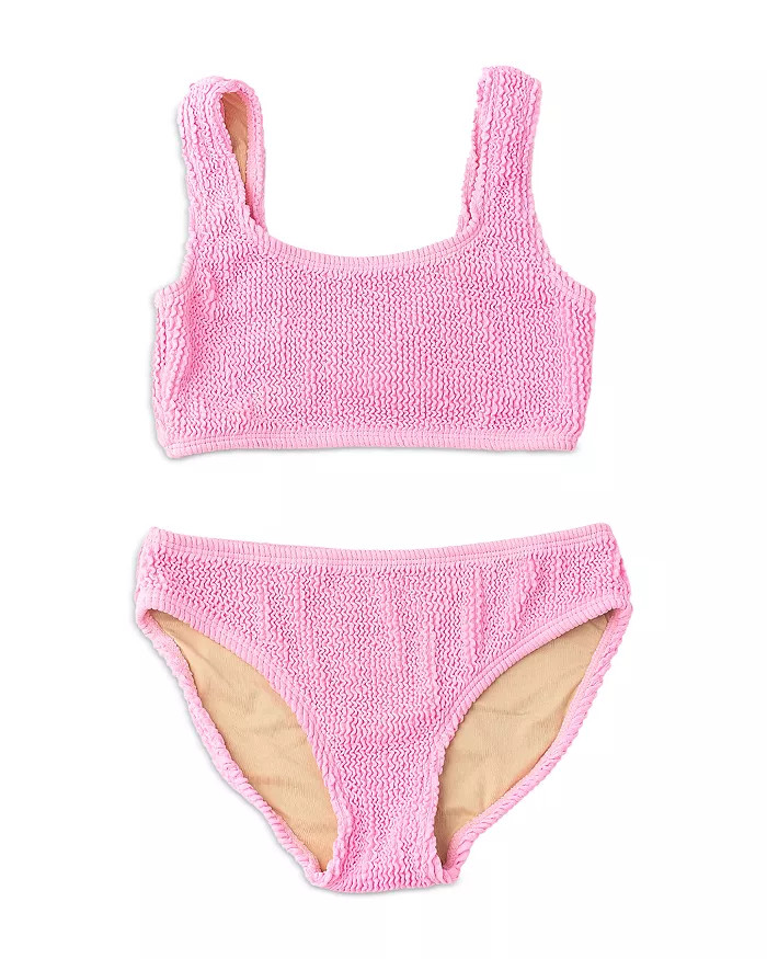 Girls' Crinkle Two Piece Swimsuit - Little Kid, Big Kid | Bloomingdale's (US)