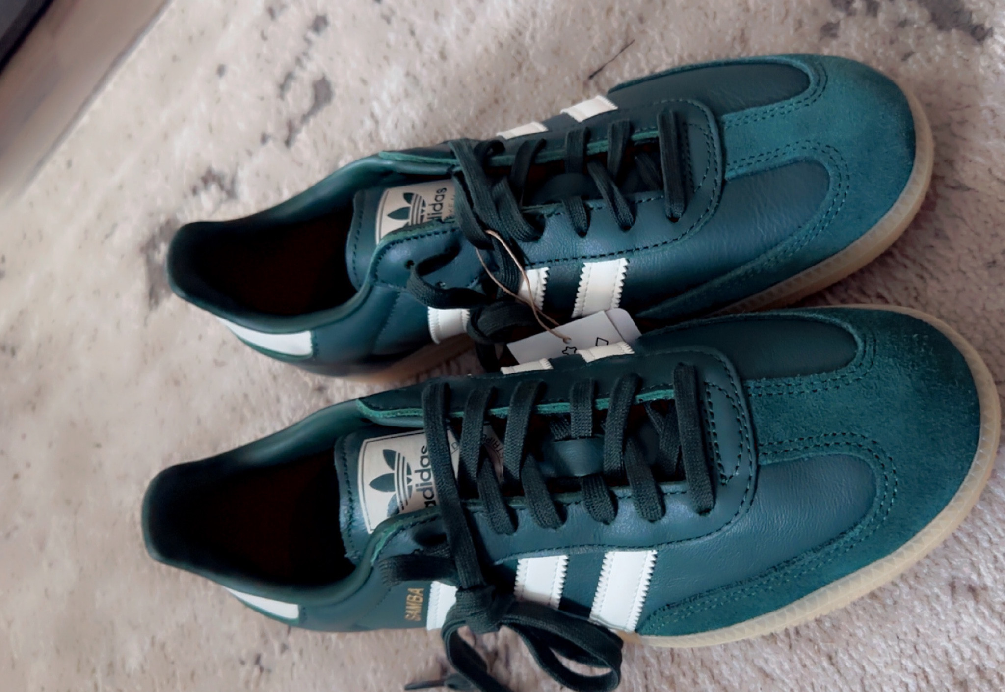 Mineral Green Sambas 

#LTKSeasonal #LTKStyleTip #LTKShoeCrush